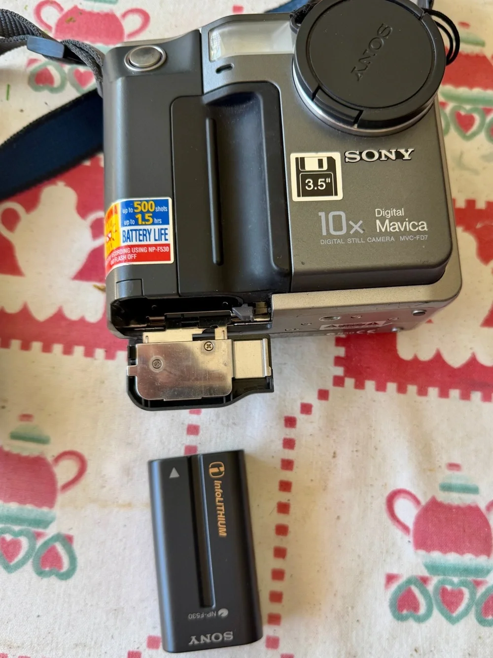 Late 20th Century Floppy Disk camera